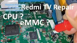 Redmi Tv Repair | TD.MT9612.795 | Dead Board Repair | By Vinod Kenny
