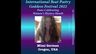Mimi German   Int&rsquo;l Beat Poetry Goddess Festival 2022 1
