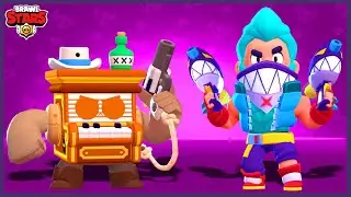 ▶ SALOON 8-BIT and SHARKTOOTH COLT in ... | Brawl Stars
