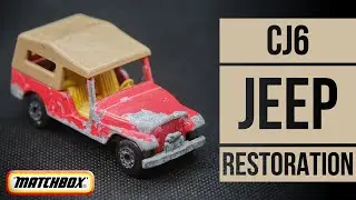 MATCHBOX restoration: 53E CJ6 Jeep