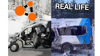 АВАРИИ НА РЕАЛЬНЫХ СОБЫТИЯХ В Beam Ng Drive #2