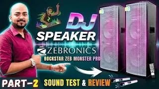 Zebronics Rockstar Zeb Monster Pro 2X12L3 Review 🔊 | Full Sound Test, Features & Price