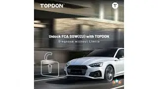 Разблокируйте FCA SGW на Fiat, Jeep и Dodge с помощью инструментов TOPDON в Европе (полное руково...