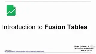 Fusion Tables - Data visualization web application