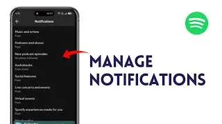 How to Manage Spotify Notifications