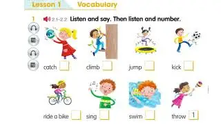 ACADEMY STAR 1 - UNIT 5 - I CAN DO IT - LESSON 1