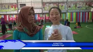 Er eN Dee Studio memperingati Hari Yoga Sedunia