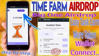 New Update ! Time Farm Airdrop | Best Telegram Crypto Project | Time Farm Airdrop Listing Date