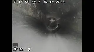 Sewer Scope after hydro jet at 1706 NW 66th Cir, Vancouver, WA 98663, USA