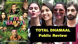 Total Dhamaal First Day First Show Public Review hit or flop | ajay devgan , madhuri dixit