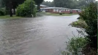 Flash Flooding in Pensacola, FL on June 9, 2012
