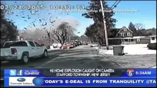 New Jersey home explosion caught on camera - Feb 25th, 2015