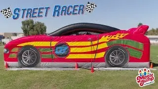 Street Racer | Inflatable Obstacle Course | Magic Jump, Inc.