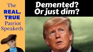 У Трампа не проблемы с мозгом — он просто им не пользуется #трамп #политическиекомментарии