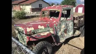The beginning Jeep Willys Pickup