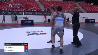 67 Kg Rnd Of 32 - Hunter Lewis, North Carolina Vs Chris DeBien, Baylor Wrestling Club B010