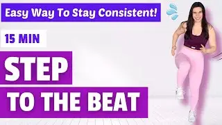 Get 2000 Steps In Easily At Home! 15 Min Walking Workout | Low Impact Beginner Cardio At Home