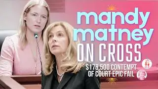 Mandy Matney's $176,500 SC contempt of court hearing 🌤️ cross examination live replay