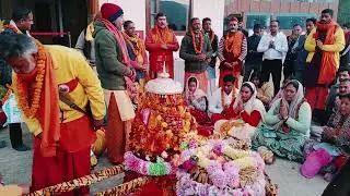 मां भगवती ओंकारेश्वर मंदिर उखीमठ में।