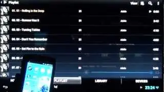 Esempio di controllo con Smartphone Android - Media Player - Smart TV - SmartTV