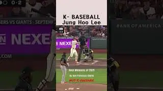 Hot K-Culture / Kpop Demon Hunters / K-Pop / K-Wave / K-Baseball /Jung Hoo Lee /San Francisco Giants