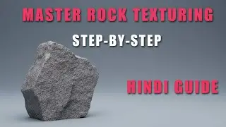zbrush tutorial in hindi : Ultimate Rock Texturing step by step The Final Chapter