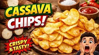 Home made cassava Chips🤤