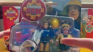 Chase Unboxes Fireman Sam Mercury and Venus and Sam *Elvis* ￼and Trevor pack