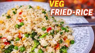 Veg Fried Rice | Broccoli & Capsicum Fried Rice | Healthy Recipe | First Video of 2026 #healthy