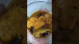 Fish Egg Mango Chutney|| Macher dimer Aamer satha chutney.   #shorts