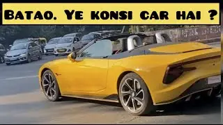 SHOCK TO SEE SPORTS CAR FULLY OPEN