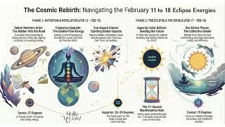 Weekly Intuitive Astrology Feb 11 to 18 ~ Saturn in Aries, Aquarius Solar Eclipse, Sun in Pisces
