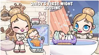 Daisy's First Night Routine 🍼🌃 | Avatar World | Pazu 