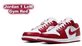 Jordan 1 low Gym red // распаковка посылки с slamdunk