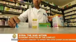 Conflict in Syria ravages its economy