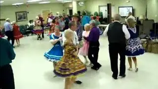 Square dancing in Gulfport, Mississippi with Tom Roper caller & Richard Matthews cuer