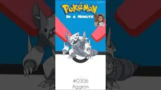 Aggron 🛡️⚙️🦖 | Pok&eacute;dex in a Minute #pokemon #shorts #Aggron