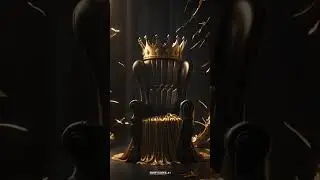 A Golden Crown #NobyZone #NobyZoneAI #AI #Crown #Throne #King #Ulver#Deforum #DeforumAi