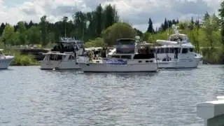 Opening Day of Boating Season Montlake Cut 2017