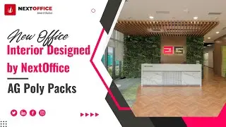 NextOffice x AG Poly Packs | New Office Interior Designed by NextOffice | #officedesign