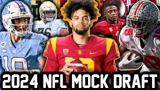 This INSANE WAY TOO EARLY 2024 NFL Mock Draft (Meet the Top 10 Prospects)