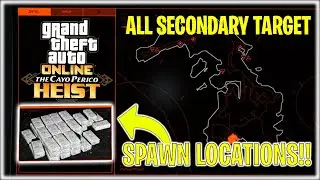 ALL SECONDARY TARGET LOCATIONS GUIDE (The Cayo Perico Heist) Scope Prep