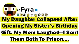 My Daughter Collapsed After Opening My Sister’s B-day Gift & My Mom Laughed—I Sent Them Both To Jail