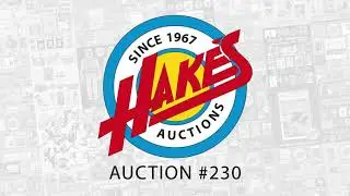 Hake's Auction #230 Online Now!