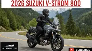 2026 Suzuki V-Strom 800 Review &ndash; Power, Comfort & Touring Capability#suzuki #motorcycle #bike 