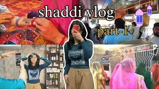 shaddi vlog pt.1✨#rashirajput #funny #viralvideo #indianweeding