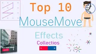 Top 10 MouseMove Effects in JavaScript by Awesome Code | MouseMove projects | JavaScript Projects