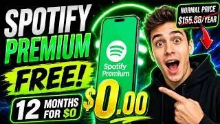 How To Get SPOTIFY FREE PREMIUM 12 Months on iOS Android 🔥 Spotify Premium Free iPhone Download 2026
