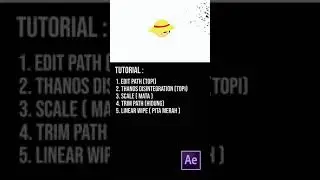 Tutorial Simple Design One Piece Luffy - Preview