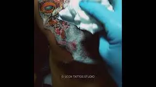 AMAZING KOI FISH TATTOO by UCOX TATTOS | Yogyakarta - Indonesia #shorts